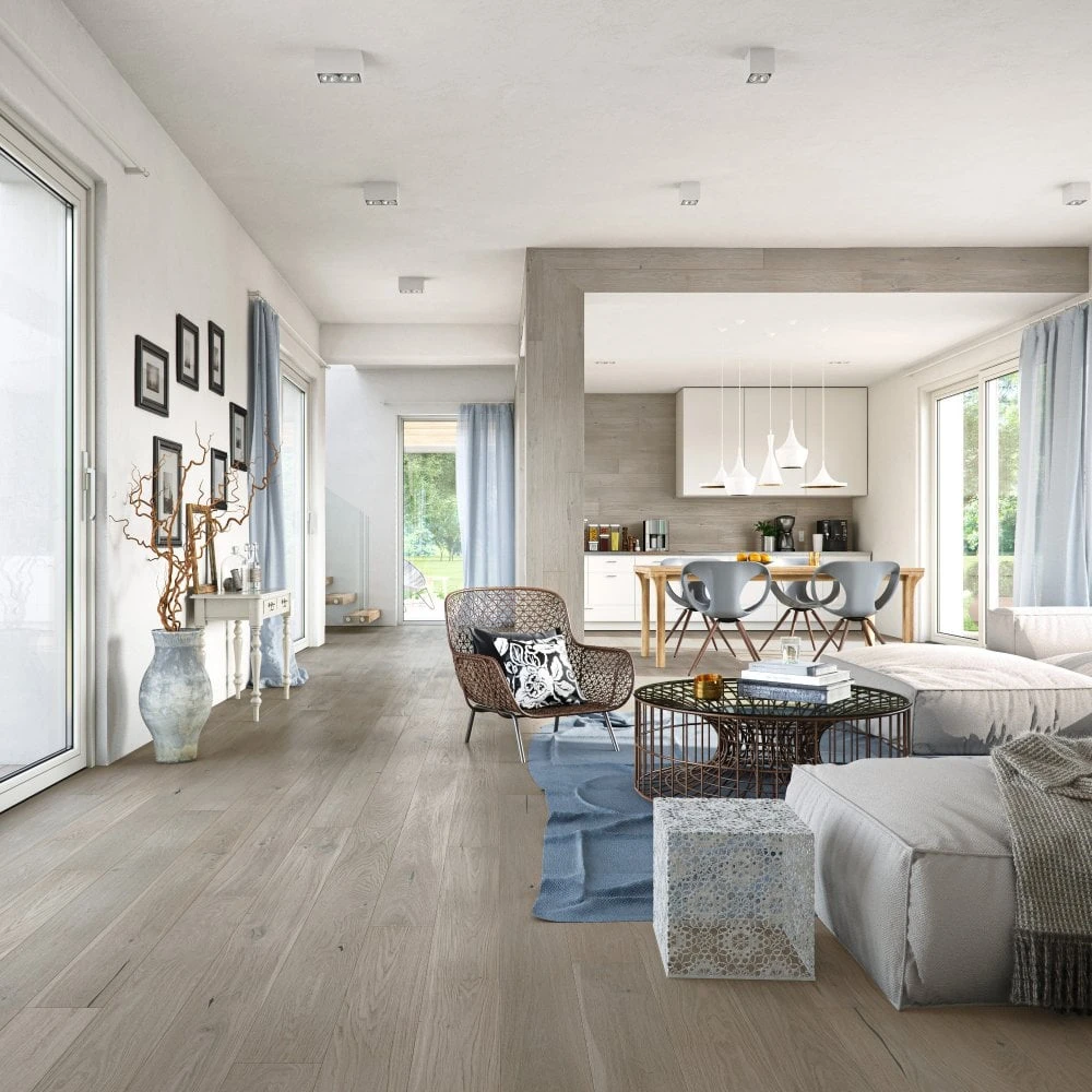 Liberty Floors Argent Oak - Manor 14mm Engineered Real Wood Flooring (315592) 3 Liberty Floors Argent Oak - Manor 14mm Engineered Real Wood Flooring (315592)