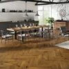 Liberty Floors Bourbon Oak - Manor Herringbone Parquet 14mm Engineered Real Wood Flooring (284293) -Floor Shop bourbon oak manor herringbone parquet 14mm engineered real wood flooring 284293 p117141 240994 image