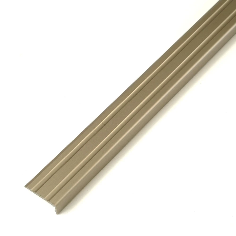 Leader Brushed Steel Self-Adhesive End Profile Door Bar (900mm) 3 Leader Brushed Steel Self-Adhesive End Profile Door Bar (900mm)