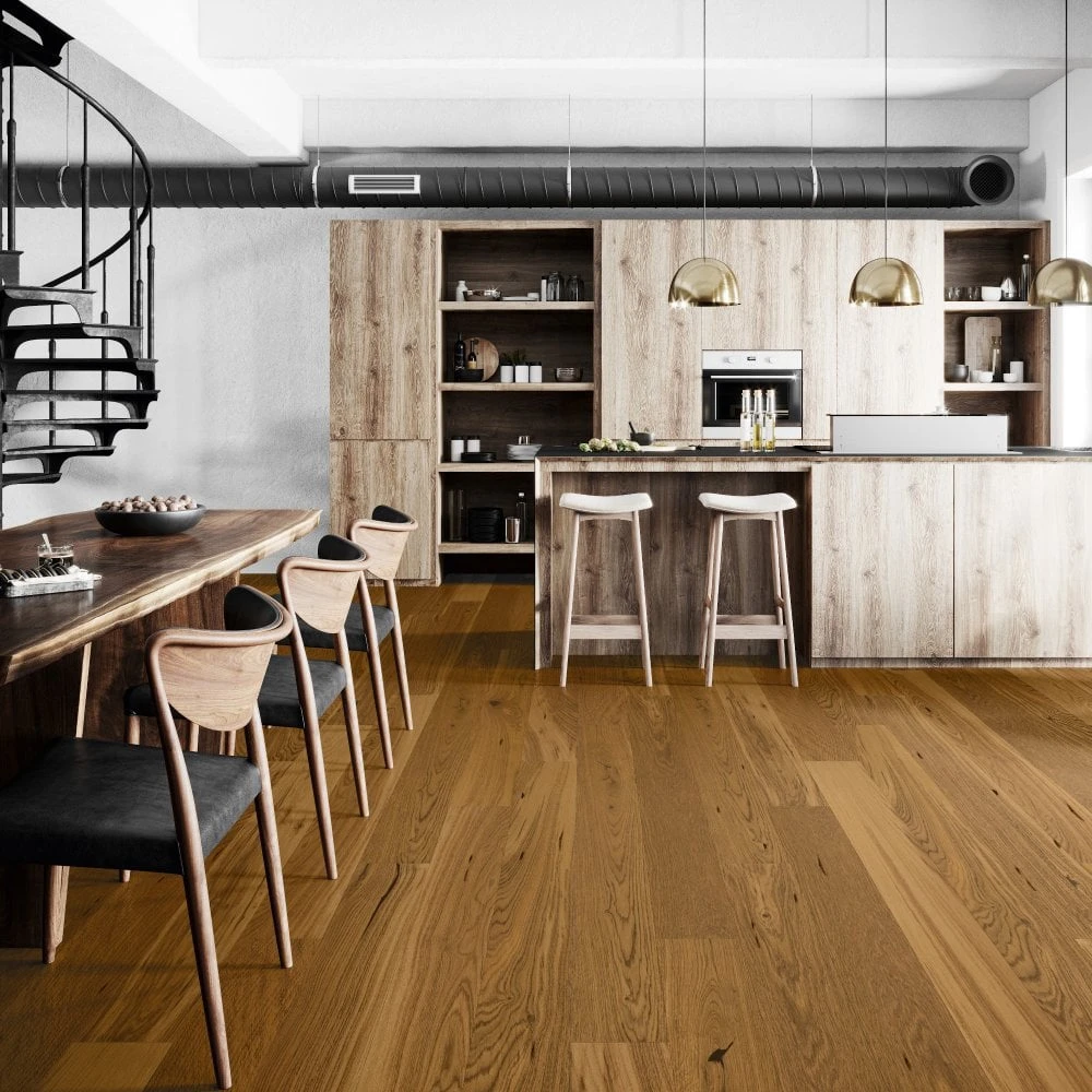 Liberty Floors Caramel Oak - Manor 14mm Engineered Real Wood Flooring (315589) 3 Liberty Floors Caramel Oak - Manor 14mm Engineered Real Wood Flooring (315589)