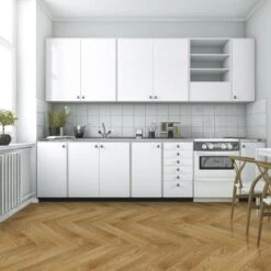 Liberty Floors Caramel Oak - Manor Herringbone Parquet 14mm Engineered Real Wood Flooring (249869) -Floor Shop caramel oak manor herringbone parquet 14mm engineered real wood flooring 249869 p108536 242855 image