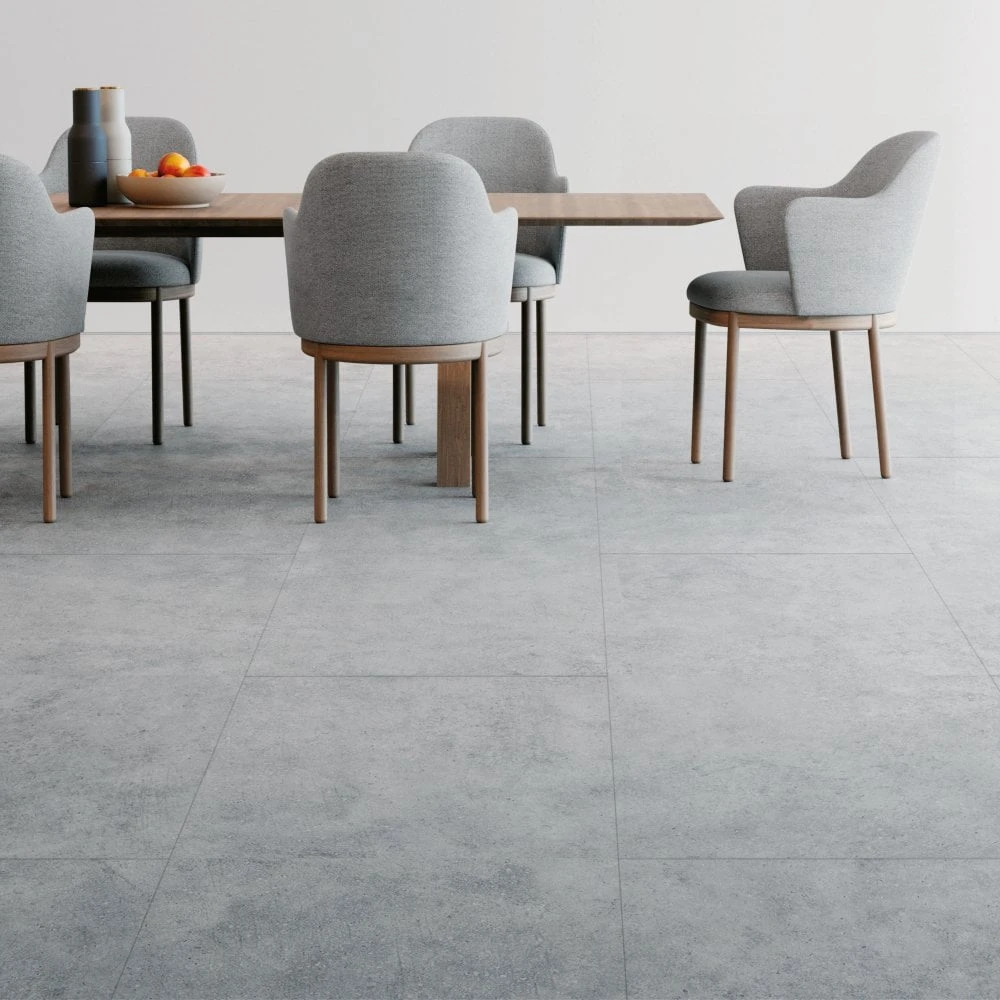 FAUS Concrete - Industry Tile 8mm Laminate Flooring (217068) 3 FAUS Concrete - Industry Tile 8mm Laminate Flooring (217068)
