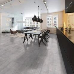 Liberty Floors Concrete Stone Grey - Universo 8mm Laminate Flooring (263469) -Floor Shop concrete stone grey universo 8mm laminate flooring 263469 p113507 237111 image