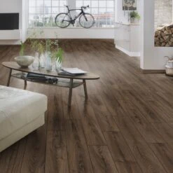 Krono Original Espresso Carpenter Oak - Vintage Classic 10mm Laminate Flooring (249806) 14 Krono Original Espresso Carpenter Oak - Vintage Classic 10mm Laminate Flooring (249806) -Floor Shop espresso carpenter oak vintage classic 10mm laminate flooring 249806 p108479 235748 image