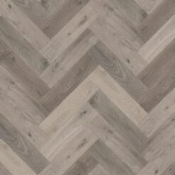 Liberty Floors Grey Oak - Herringbone SPC 5.5mm Rigid Core Vinyl Flooring (219442) -Floor Shop grey oak herringbone spc 5 5mm rigid core vinyl flooring 219442 p85858 196096 image