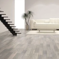 Liberty Floors Ivory White Oak - Premium Click 14mm Engineered Real Wood Flooring (193319)