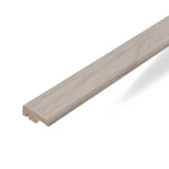 Leader Light Grey Laminate End Profile Door Bar (1m)