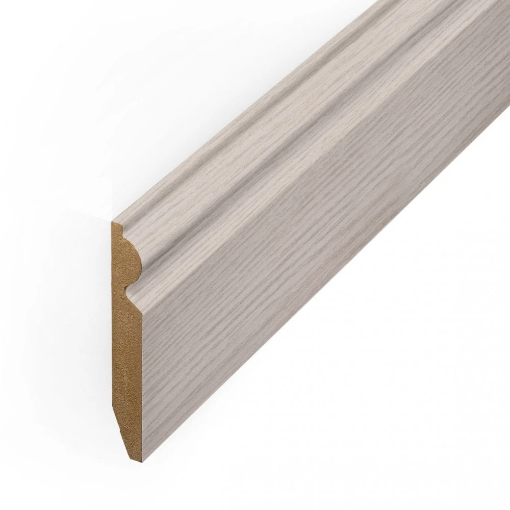 Leader Light Grey Torus Laminate Skirting Board (2.4m) 3 Leader Light Grey Torus Laminate Skirting Board (2.4m)