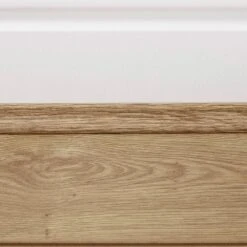 Leader Medium Oak Laminate Scotia Beading (2.4m) -Floor Shop medium oak laminate scotia beading 2 4m p84911 191835 image