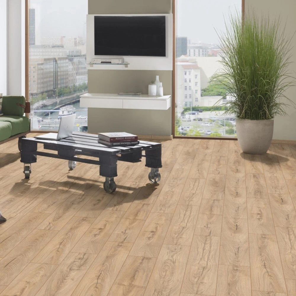 Krono Original Natural Carpenter Oak - Vintage Classic 10mm Laminate Flooring (249804) 6 Krono Original Natural Carpenter Oak - Vintage Classic 10mm Laminate Flooring (249804) - Image 4