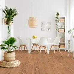 Floor Shop 28 Liberty Floors Natural Oak - Premier 14mm Engineered Real Wood Flooring (190926)
