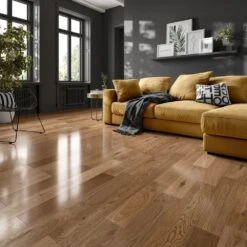 Floor Shop 18 Liberty Floors Natural Oak - Premium Click 14mm Engineered Real Wood Flooring (190271)
