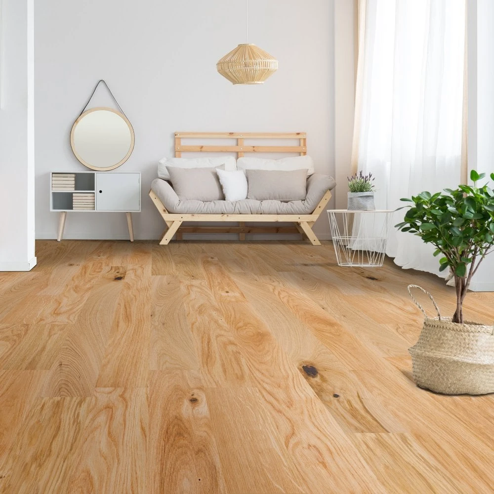 Liberty Floors Natural Oak - Premium Click 14mm Engineered Real Wood Flooring (190272) 3 Liberty Floors Natural Oak - Premium Click 14mm Engineered Real Wood Flooring (190272)