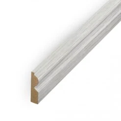 Leader Off-White Torus Laminate Skirting Board (2.4m) -Floor Shop off white torus laminate skirting board 2 4m p84918 191890 image