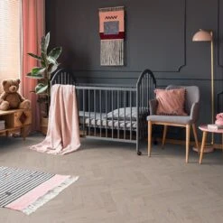 Liberty Floors Pebble Grey Oak - Herringbone Parquet 14mm Engineered Real Wood Flooring (219386) -Floor Shop pebble grey oak herringbone parquet 14mm engineered real wood flooring 219386 p85834 207318 image