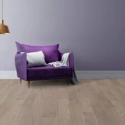 Liberty Floors Pebble Grey Oak - Premier 14mm Engineered Real Wood Flooring (219582)