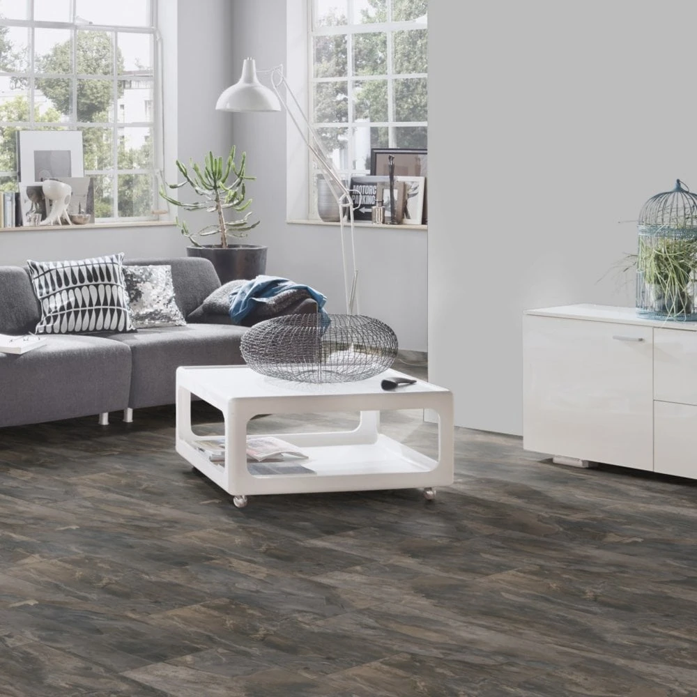 Krono Original Pewter Slate - Impressions 8mm Laminate Flooring (219266) 3 Krono Original Pewter Slate - Impressions 8mm Laminate Flooring (219266)