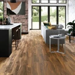 Kronotex Ticino Walnut - Superior 6mm Laminate Flooring (219527) -Floor Shop ticino walnut superior 6mm laminate flooring 219527 p85898 196511 image