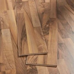 Kronotex Ticino Walnut - Superior 6mm Laminate Flooring (219527) -Floor Shop ticino walnut superior 6mm laminate flooring 219527 p85898 196512 image