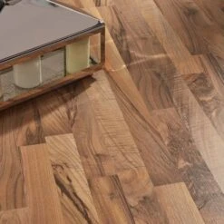 Kronotex Ticino Walnut - Superior 6mm Laminate Flooring (219527) -Floor Shop ticino walnut superior 6mm laminate flooring 219527 p85898 196513 image
