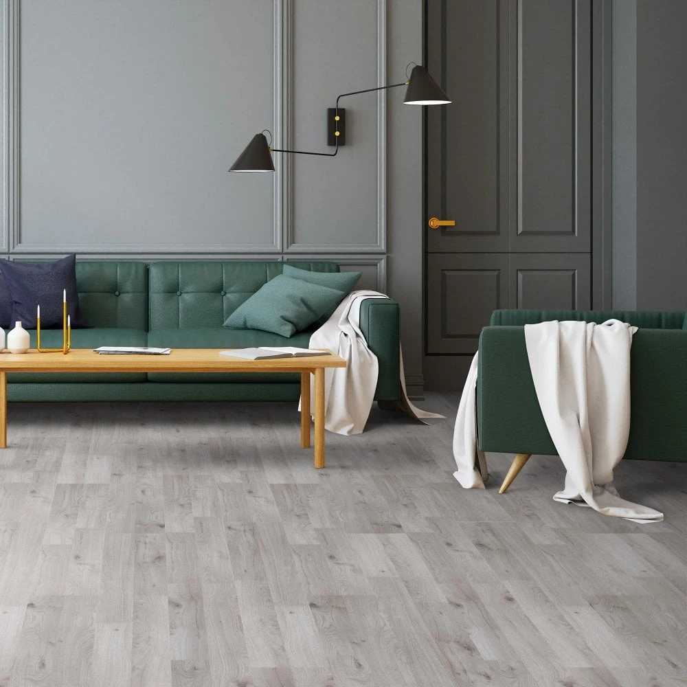Kronotex Winter Oak Grey - Standard 7mm Laminate Flooring (250006) 8 Kronotex Winter Oak Grey - Standard 7mm Laminate Flooring (250006) - Image 6